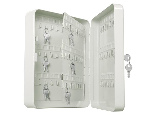 Armoire a clefs beige 96 clés coffre coffret boite skc03n ECLATS DESTOCKAGE