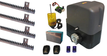Automatisme prro slidekit02 pour portail coulissant moteur 400kg 12v speed telecommande 433mhz - ECLATS DESTOCKAGE