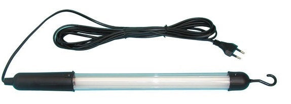 Baladeuse 8w 220v fluorescent  neon tube zl20tl efl01n luo etanche 5 m cable garage 230v magasin - ECLATS DESTOCKAGE