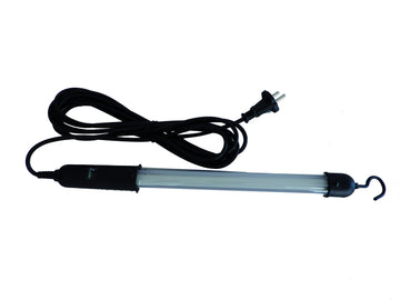 Baladeuse tube fluorescent 8w 220v neon etanche cable 5 m  230v magasin garage - ECLATS DESTOCKAGE
