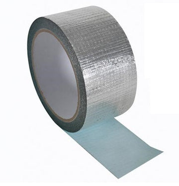 Bande alu scotch pour fixer les câbles calorifiques canalisation de chauffage sur des tuyaux ECLATS DESTOCKAGE