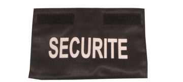 Bande securite pour poitrine pour gamme blouson blouson gardiennage secour intervention vigile ECLATS DESTOCKAGE