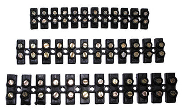 Barrette domino 12 plots 35a 6 à 10 mm² raccordement electrique barrette connection jonction el70030 ECLATS DESTOCKAGE