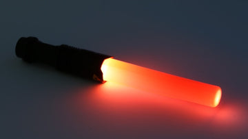 Baton lumineux q5 300ml mini cree torche Eclairage 3w rouge circulation route - ECLATS DESTOCKAGE