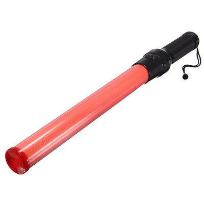 Baton police signalisation rouge lumineux route circulation automobile avion - ECLATS DESTOCKAGE