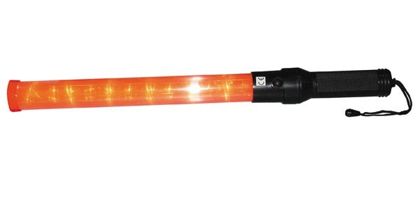 Baton police signalisation rouge lumineux route circulation - ECLATS DESTOCKAGE