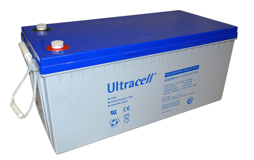Batterie 12v 230ah ucg230-12 équivalent 210ah 220ah 226ah rechargeable solaire eolienne plomb - ECLATS DESTOCKAGE