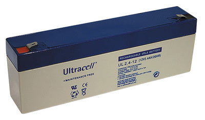 Batterie 12v 2.4ah 2.1ah 2.2ah 2.3ah 2ah 1.9ah 2,4ah accu rechargeable ul2.4 plomb accumulateur gel - ECLATS DESTOCKAGE