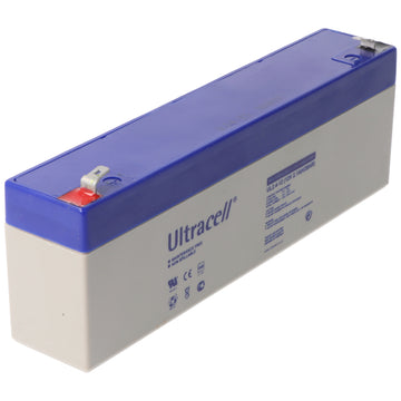 Batterie 12v 2.4ah faston 4.8mm 2.1ah 2.2ah 2.3ah 2ah 1.9ah 2,4ah accu rechargeable ul2.4  plomb gel - ECLATS DESTOCKAGE