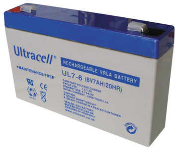Batterie 3-fm-7 20hr 3 fm 7 3fm7 / 6v 7ah agm compatible 7,2Ah 8Ah - ECLATS DESTOCKAGE