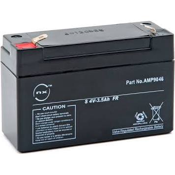 Batterie 4v 3.5ah accumulateur rechargeable PBQ 3.5-4 Powersonic PS435 GB FP435 HoneyWell PMI800 SECURITAS 9011 NX S 4V 3.5Ah FR ECLATS DESTOCKAGE