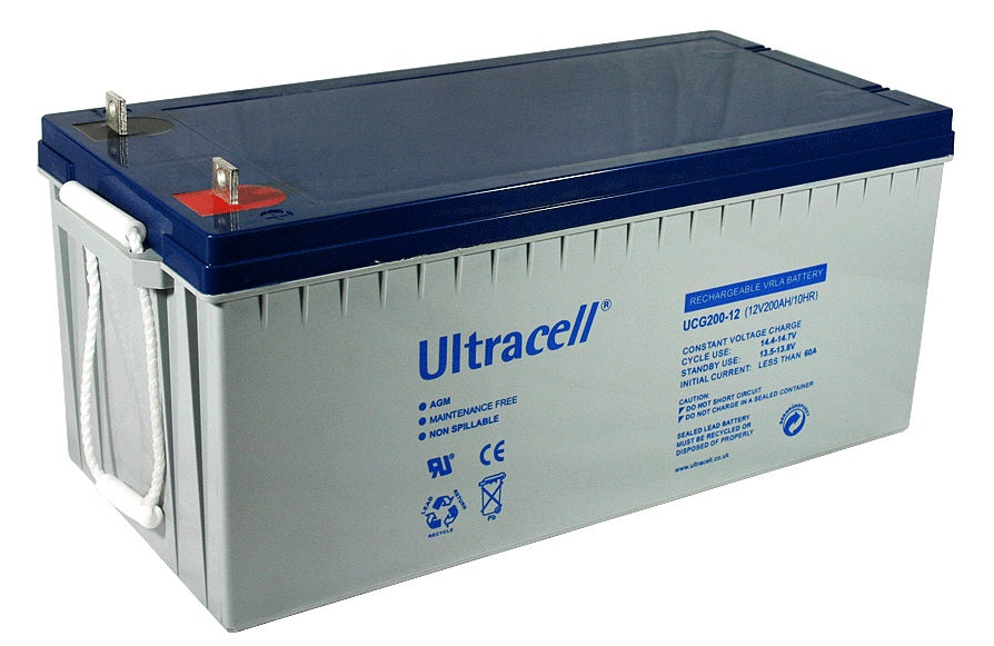 Batterie accu rechargeable 12v 190h 200ah solaire eolienne plomb gel accumulateur - ECLATS DESTOCKAGE