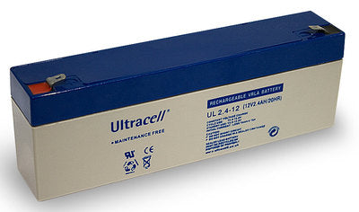 Batterie accu rechargeable 12v 2.4ah 2.1ah 2.2ah 2.3ah 2ah 1.9ah 2,4ah ul2.4 accumulateur plomb gel - ECLATS DESTOCKAGE