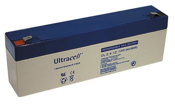 Batterie accumulateur rechargeable plomb gel 12v 2.4ah 2.1ah 2.2ah 2.3ah 2ah 1.9ah 2,4ah accu ul2.4 - ECLATS DESTOCKAGE