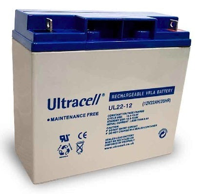 Batterie agm 22ah 12vcc gel accu etanche rechargeable solaire plomb - ECLATS DESTOCKAGE