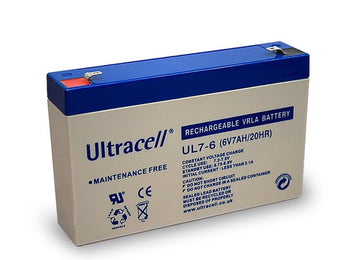 Batterie d onduleur acide de plomb 6v 7.2 ah hq bat-lead-09 - ECLATS DESTOCKAGE