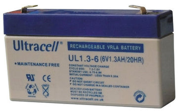 Batterie etanche rechargeable 6v 1.3ah plomb accu 1ah ul1-3 6v 1.2ah ja60a alarme jablotron gel - ECLATS DESTOCKAGE