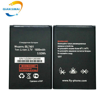Batterie Li-ion rechargeable 3.7v 1300mAh 1600mAh bat-eye02 bat eye-02 fly bl7401 bl 7401 iq4490I  iq238 iq 238 iq449 iq 449 - ECLATS DESTOCKAGE
