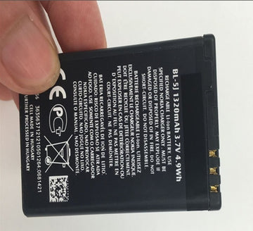 Batterie nokia 1320mAh Bl-5J BL 5J bl5j 3.7 V pour N900 5800 5230 5233 5235 X 6 - ECLATS DESTOCKAGE
