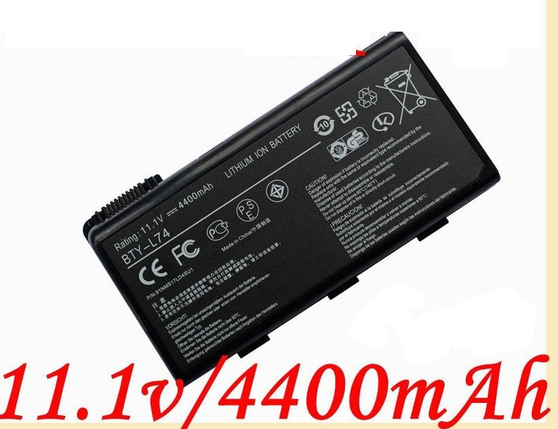 Batterie pour msi cr500 cr600 cr610 cr62 bty-l74 a6200 a6005 cr6 - ECLATS DESTOCKAGE