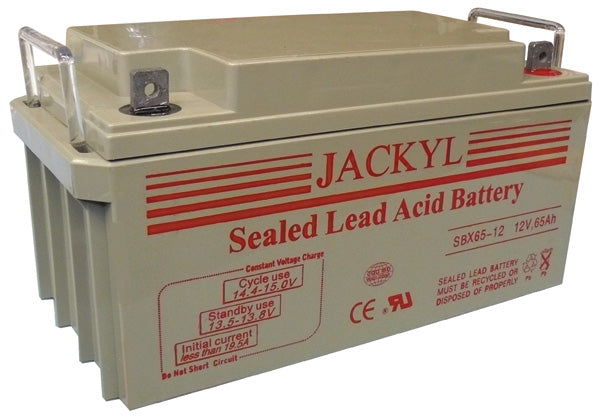 Batterie rechargeable 12v 65ah ul65 12 solaire eolienne accumulateur plomb - ECLATS DESTOCKAGE