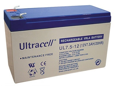 Batterie rechargeable 12v 7ah 7.2ah 7.5ah accu plomb gel accumulateur etanche - ECLATS DESTOCKAGE