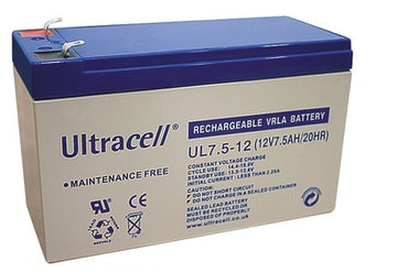 Batterie rechargeable 12v 7ah 7.2ah 7.5ah accu plomb gel accumulateur etanche - ECLATS DESTOCKAGE
