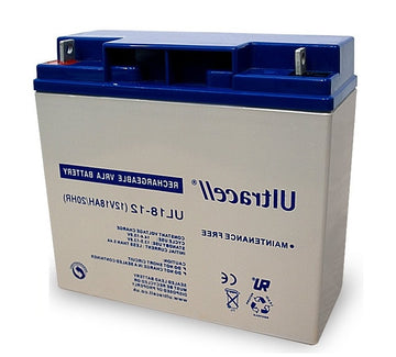 Batterie rechargeable 18ah 12v ul18-12 accumulateur 17ah 16ah solaire plomb gel 18a 15ah - ECLATS DESTOCKAGE