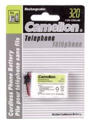Batterie rechargeable 3.6v accu 280mah 300mah 320mah telephone sans fil fiche universelle t301c ECLATS DESTOCKAGE