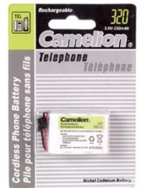 Batterie rechargeable 3.6v accu 280mah 300mah 320mah telephone sans fil t301c fiche universelle ECLATS DESTOCKAGE