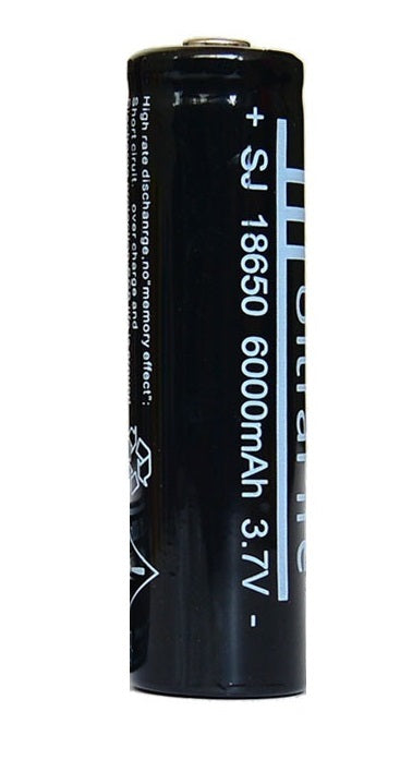 Batterie rechargeable 6000mah 3.7v 18650 6a KingWei li-ion pour lampe torche q5 - ECLATS DESTOCKAGE