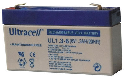 Batterie rechargeable 6v 1.3ah etanche accu plomb 1ah ul1-3 6v 1.2ah ja60a alarme jablotron gel - ECLATS DESTOCKAGE