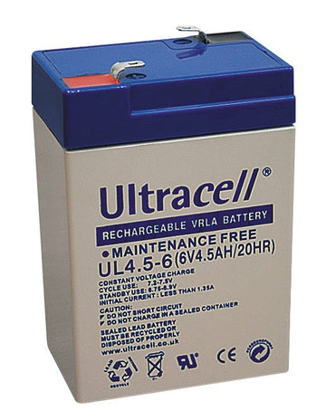 Batterie rechargeable 6v 4ah 4.2ah 4.3ah 4.4ah 4.5ah pile sèche accumulateur etanche ECLATS DESTOCKAGE