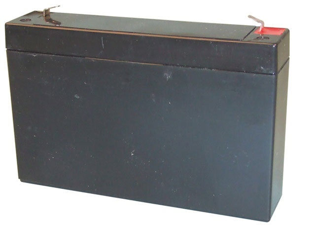 Batterie rechargeable 6v 6ah pile sèche accumulateur 6.5h plomb gel etanche wp6 6e - ECLATS DESTOCKAGE