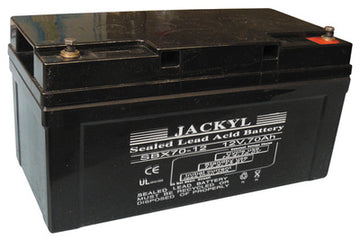Batterie rechargeable 70ah 12v ul70 12 accus solaire accumulateur plomb cyclique gel golf el 12 70a - ECLATS DESTOCKAGE