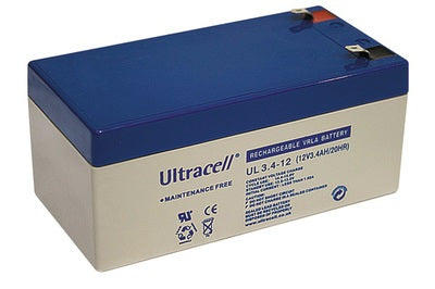 Batteries 12v 2.8ah 3.4ah compatible yuasa np2.8-12 accu plomb rechargeable - ECLATS DESTOCKAGE