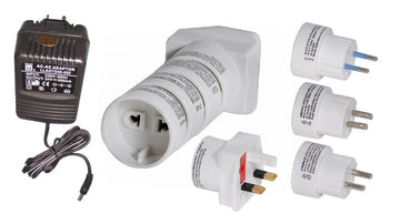Bloc d alimentation 24v à tension fixe dc 410mA 10w + 4 adaptateurs hn power - ECLATS DESTOCKAGE