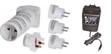 Bloc d alimentation 24v à tension fixe dc 410mA 10w + 4 adaptateurs - ECLATS DESTOCKAGE