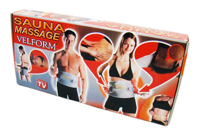 Body sauna slim ceinture massage amaigrissante velform sudation cellulite minceur ECLATS DESTOCKAGE