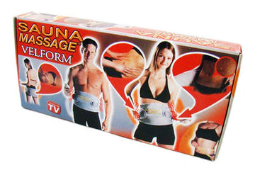 Body sauna slim ceinture massage amaigrissante velform sudation cellulite minceur ECLATS DESTOCKAGE