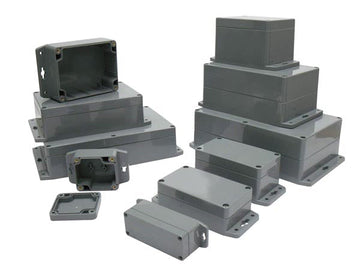 Boîtier abs scellé avec bride de montage 222x146x55mm g317mf coffre coffret boite ECLATS DESTOCKAGE