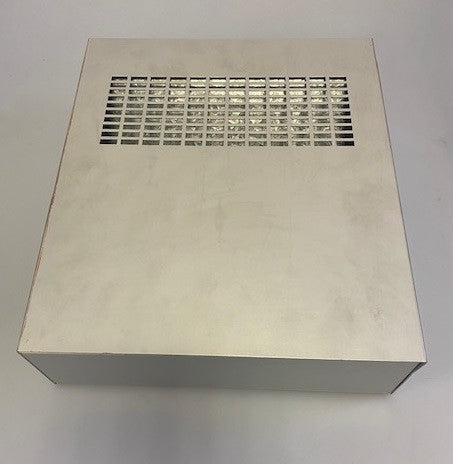 Boitier metal autoprotege avec ventilateur pour cartouche fumee electrique fu12v fumigene boite ECLATS DESTOCKAGE