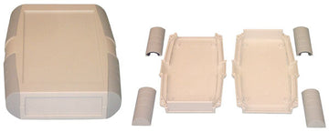 Boitier plastique gris coffret pvc coffre boite pour carte infrason infr3 mistraal rafale ECLATS DESTOCKAGE