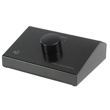 Boitier switch 3 voies stereo aswitch-3 sono rca femelle pour platine cd tuner source audio ECLATS DESTOCKAGE