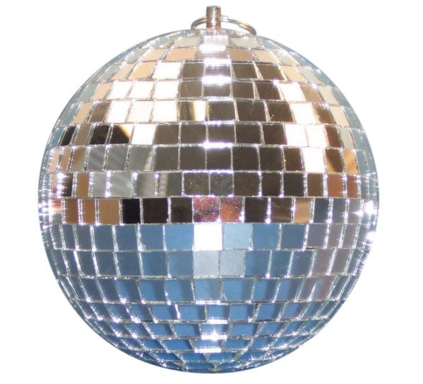 Boule 10cm disco fete a facettes lumière jeux animation effet eclairage - ECLATS DESTOCKAGE