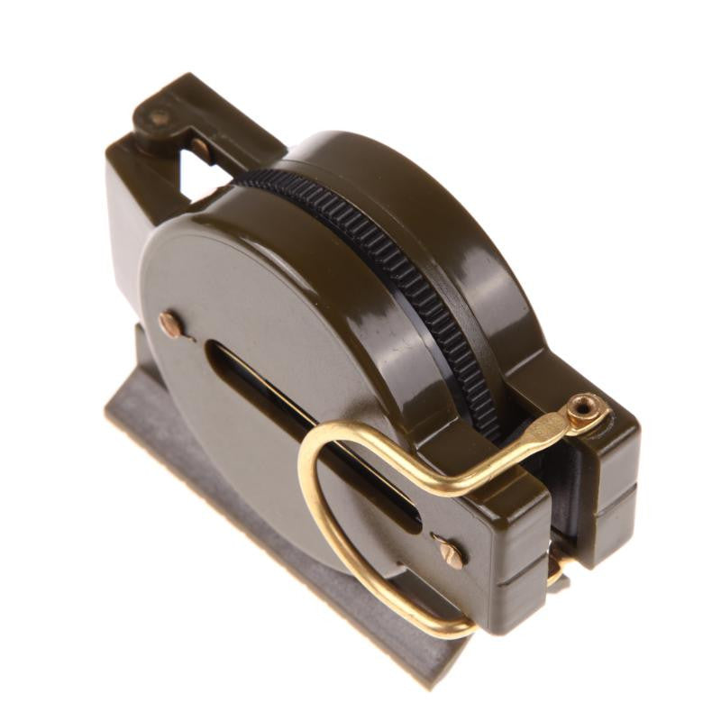 Boussole double reperage precision look militaire marqueur de cap loupe pliable ECLATS DESTOCKAGE