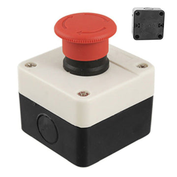 Bouton arret urgence contact nf coup de poing alarme anti panique systeme de securite XB2-BS542 ECLATS DESTOCKAGE