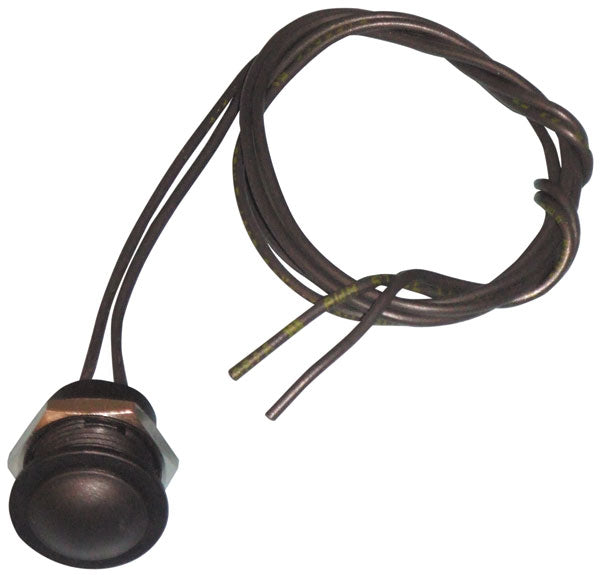 Bouton poussoir noir APEM IAR3F1200 special environnement severe etanche a fils coapiarf1200 - ECLATS DESTOCKAGE