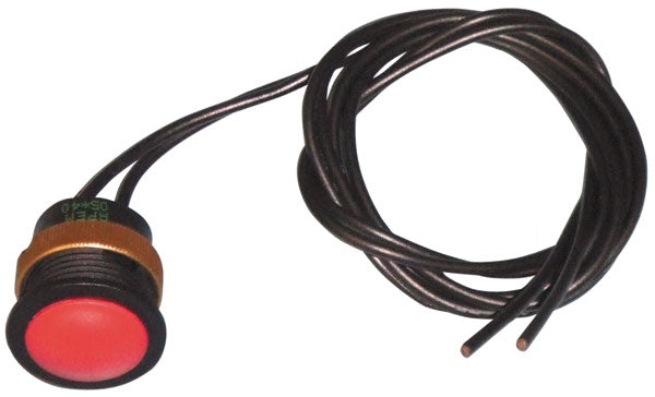 Bouton poussoir rouge APEM IAR3F1600 special environnement severe etanche a fils coapiarf1600 - ECLATS DESTOCKAGE