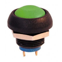 Bouton poussoir electrique unipolaire etanche ip67 vert no COAPISR3SAD300 APEM ISR3SAD300 ECLATS DESTOCKAGE